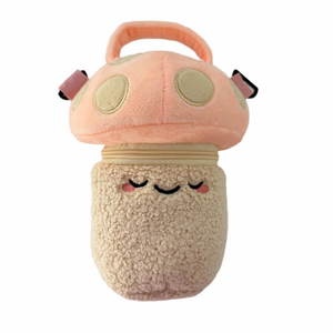 Smoko Michi Mushroom Makeup Bag Purse Crossbody Plush NWOT Urban Outfitters